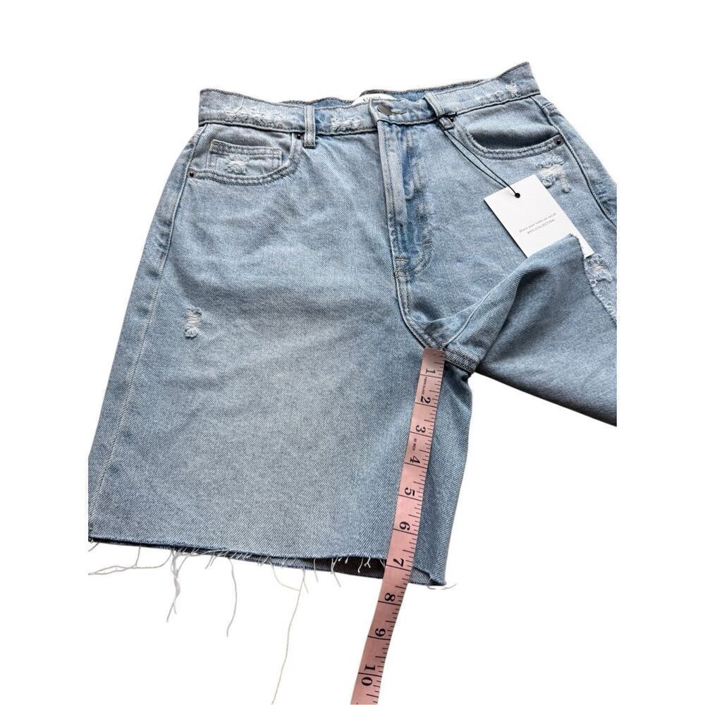 VICI Indio Denim Dad Shorts Size 27 - Picture 11 of 12